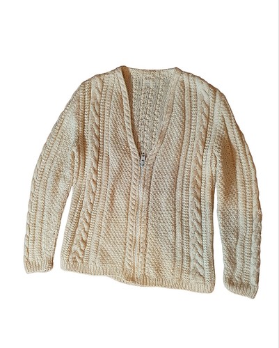 Maglione cardigan lana vergine - maglione,