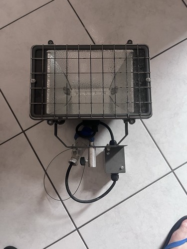 Faro alogeno cantiere - alogeno,