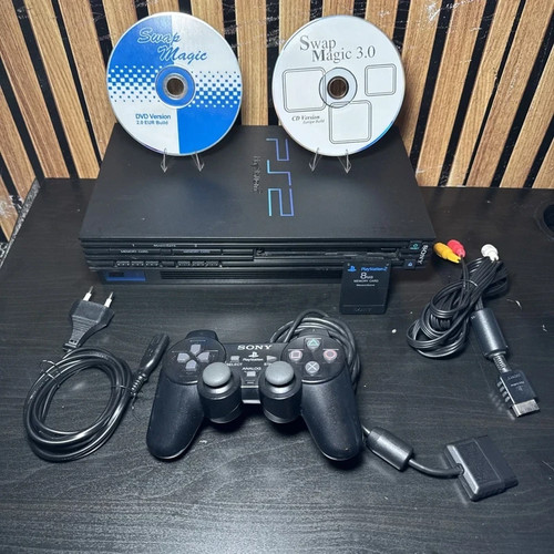 Ps2 fat scph 30004 con - ps2, swap