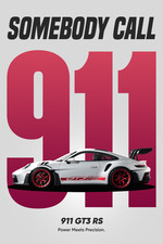 Poster porsche qualcuno chiama - qualcuno,