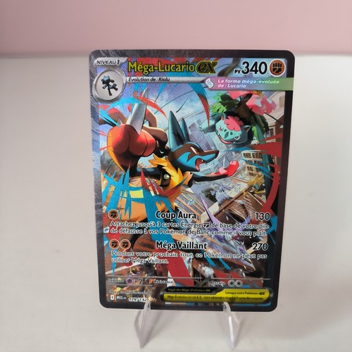 Carte pokémon méga lucario - carte,