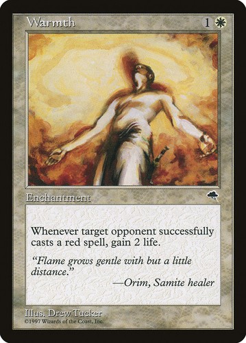 Mtg warmth tempest - warmth, #051