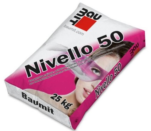 Rasante baumit nivello 25 - baumit, 50