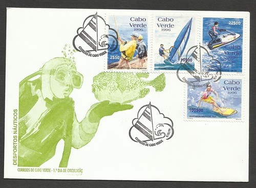 Capo verde fdc sport acquatici - verde,