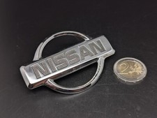 NISSAN 76MM LOGO SIGLA EMBLEMA FREGIO STEMMA SCRITTA TARGHETTA BADGE TARGA NOME