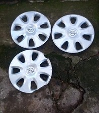 3 Borchia 15 Originl Opel corsa Meriva Zaffira copricerchio coppetta coppe ruote