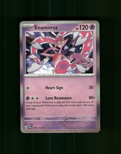 Enamorus 093 167 - raro, pokemon