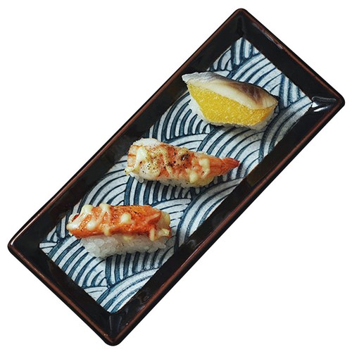 Piatti rettangolari sushi - piatti,