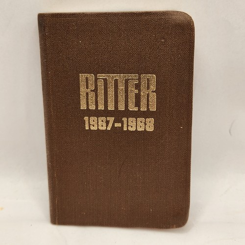 Book vintage ritter dental - vintage,