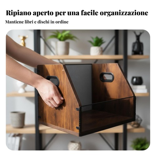 Scatola porta vinili - porta,