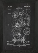 1897 Bicicletta - Disegno