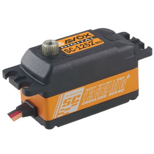 Savox 1252mgplus servo - sc-1252mgplus,