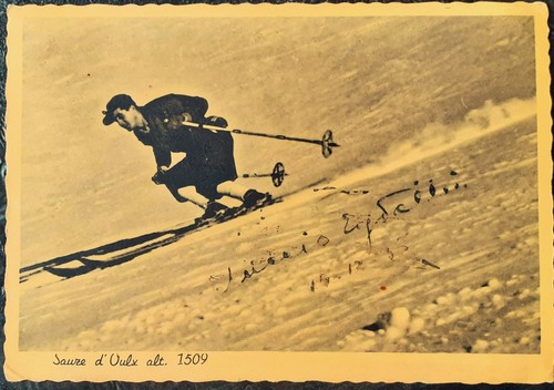 Cartolina sauze oulx maestro - cartolina,