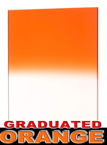Graduated orange filter - orange,