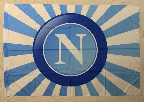 Bandiera del napoli con - con,