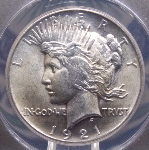 1921 dollaro della pace - "p",