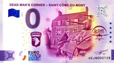 50 SAINT-COME-DU-MONT 3, Dead Man's Corner, 2025, Billet Euro Souvenir