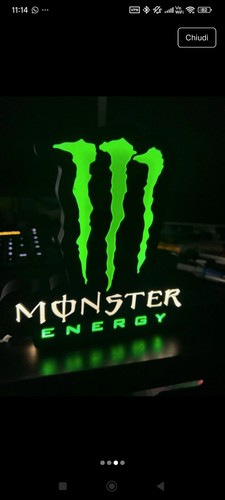 Monster energy insegna - monster,