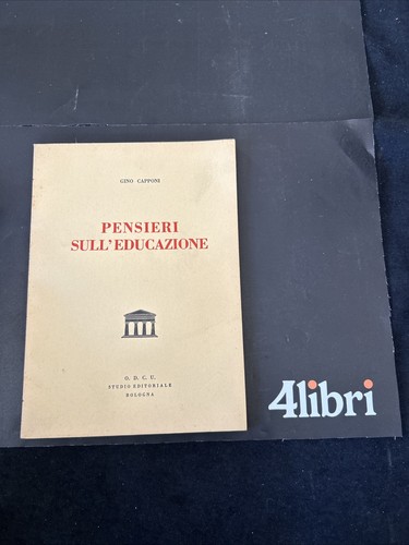 Pensieri sull educazione - sull'educazione.,