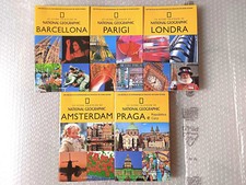 LOTTO 5 GUIDE TRAVELER - NATIONAL GEOGRAPHIC - #1-5 BARCELLONA, PARIGI, LONDRA++