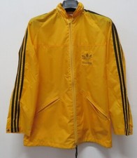 ADIDAS D38 GIACCA JACKET KWAY FOOTBALL JERSEY WIND RAIN VINTAGE NO SHIRT SPORT