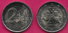 Lituania euro 2015 unc - 2,
