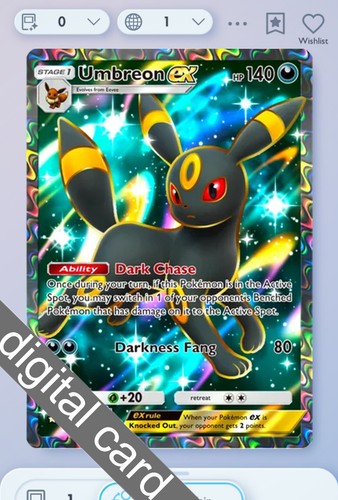 Pokemon tcg pocket umbreon - tcg,