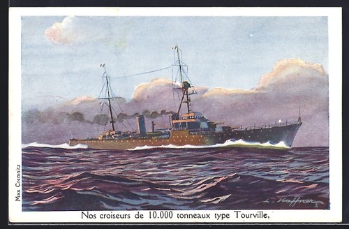 Cpa illustrateur nos - illustrateur, croiseurs