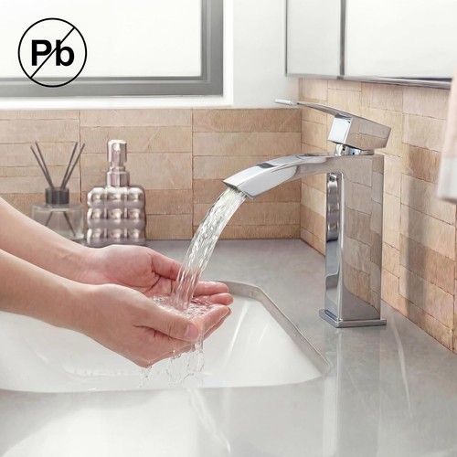 Rubinetto bagno cascata - cascata, lavabo