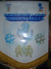 Gagliardetto Ufficiale INTERNAPOLI CALCIO Match Pennant, Wimpel