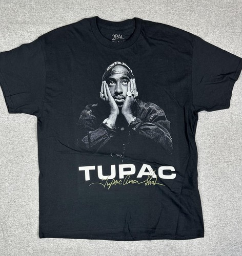 Tupac camicia uomo - tupac, nera