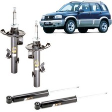 Kit 4 Ammortizzatori Completo per SUZUKI GRAN VITARA DAL '98 IN POI