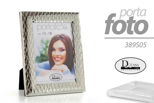 Porta foto cornice - porta, silver