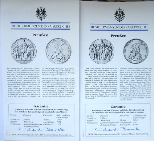 Impero tedesco prussia sacco - tedesco, 2