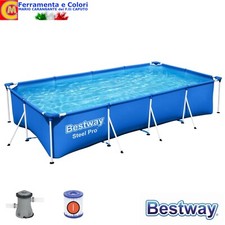 Piscina Rettangolare Steel Pro