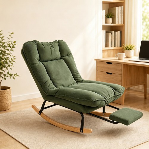 Sedia dondolo poltrona - a,