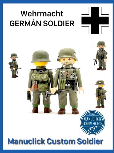 Playmobil soldado custom - playmobil,