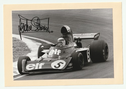 Jackie stewart autografo - jackie,