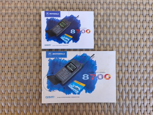 Manuali motorola startac 8700 - manuali,