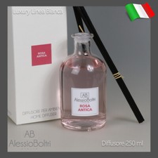 DIFFUSORE PROFUMO CASA AMBIENTE A BASTONCINI 250ML LUXURY ROSA ANTICA