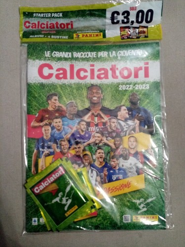 Starter pack album calciatori - pack,,