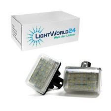 2 X Illuminazione Targa LED