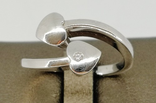 Anello donna oro bianco - donna,