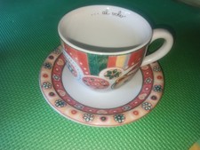 Thun Tazza Grande Colazione Con Piattino Natale A Colori Teddy Natalizia Orso 
