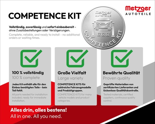 Metzger 508d kit - metzger, cuscinetto