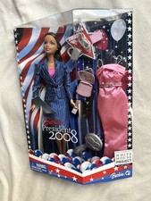 Barbie For President 2008 bambola Il progetto Casa Bianca Mattel N0844 nuova con scatola