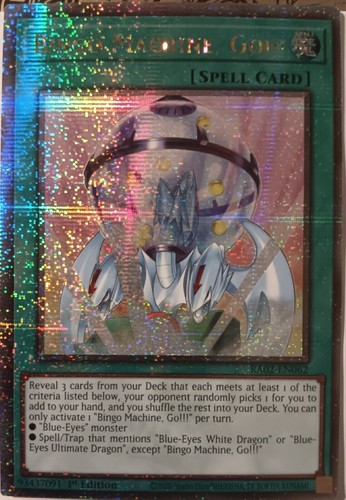 Yugioh bingo machine - -, go