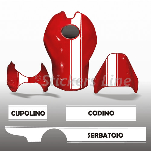 Adesivi moto fasce adesive
