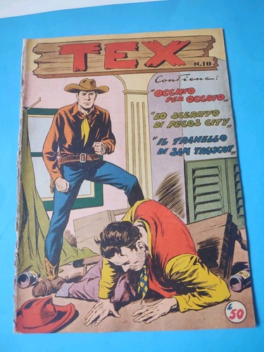 Tex albo oro 10 seconda - albo,