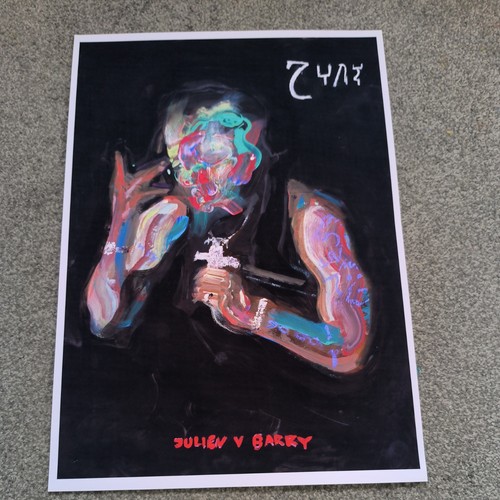 2pac shakur painting art - shakur,
